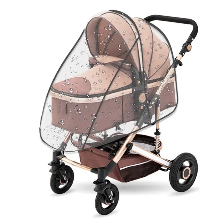 Universal Baby Stroller Rain Cover - PVC Rain Cover Large - Infants planet