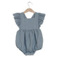 Vintage Linen Cotton Children Clothing - Blue - Infants planet
