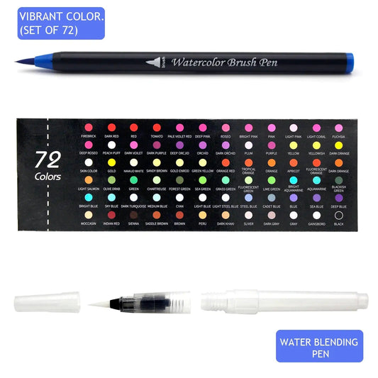 Watercolor Markers Set for Kids - MB - 20 Color - Infants planet