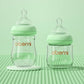 Wide Bore Glass Baby Bottle for Newborns - 120ml and 150ml - Blue - Infants planet