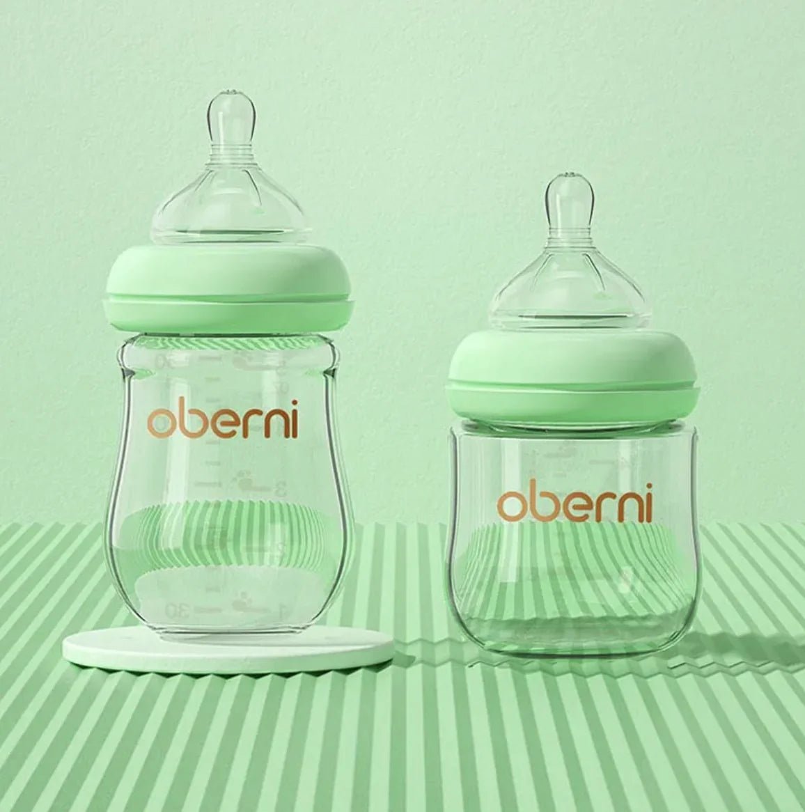 Wide Bore Glass Baby Bottle for Newborns - 120ml and 150ml - Infants planet