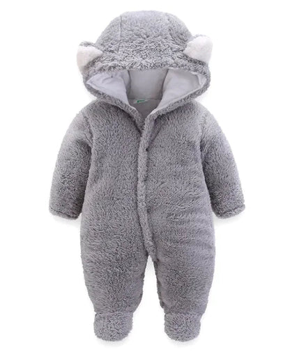 Winter Baby Jumpsuit Newborn Warm Thick Baby Romper - Infants planet