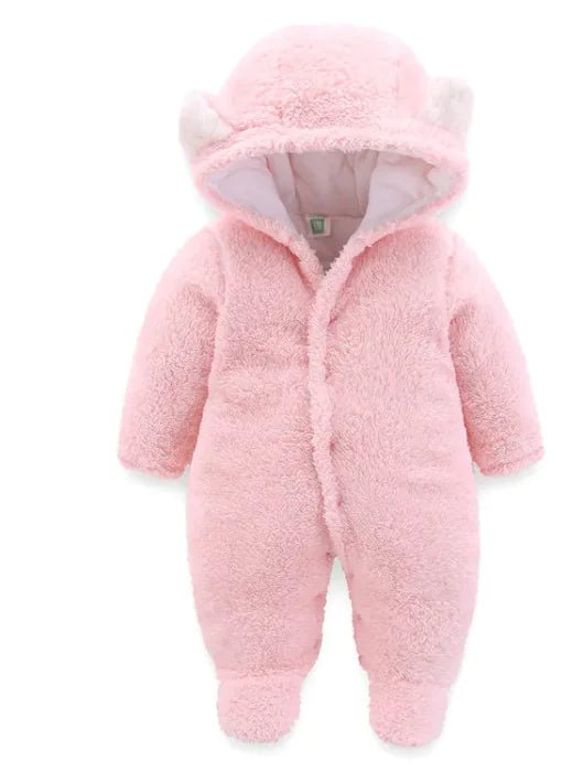 Winter Baby Jumpsuit Newborn Warm Thick Baby Romper - Infants planet