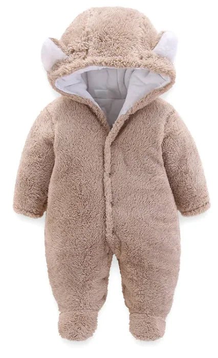 Winter Baby Jumpsuit Newborn Warm Thick Baby Romper - Infants planet