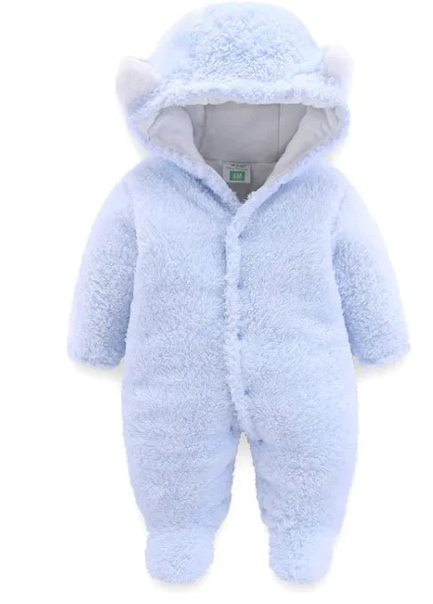 Winter Baby Jumpsuit Newborn Warm Thick Baby Romper - Infants planet