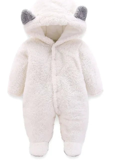 Winter Baby Jumpsuit Newborn Warm Thick Baby Romper - Infants planet