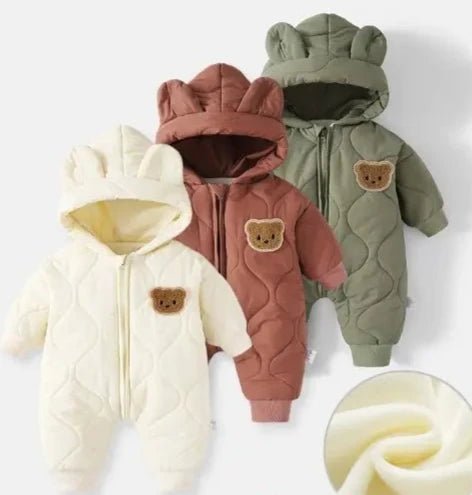 Winter Baby Jumpsuits - Green (73) - Infants planet
