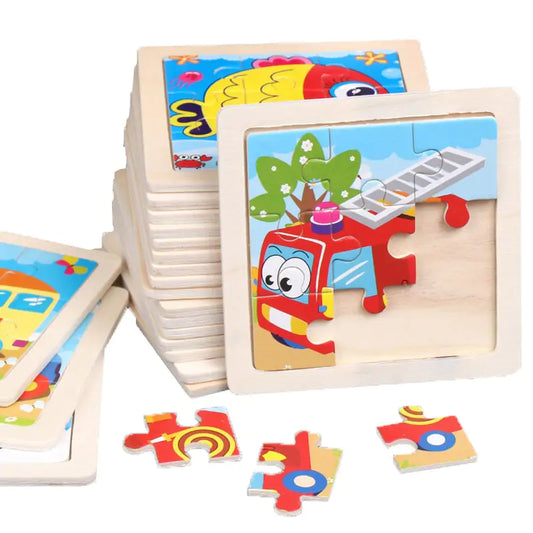 Kids Toys Wooden 3D Puzzle - Infants planet