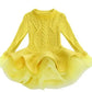 Kids Winter Knitted Chiffon